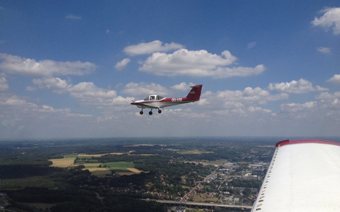 Photo: formation flight with