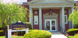 A photo of the South Hackensack Memorial School.