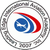 Leading Edge International Aviation Academy logo