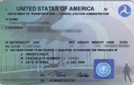 Private Pilot Certificate
